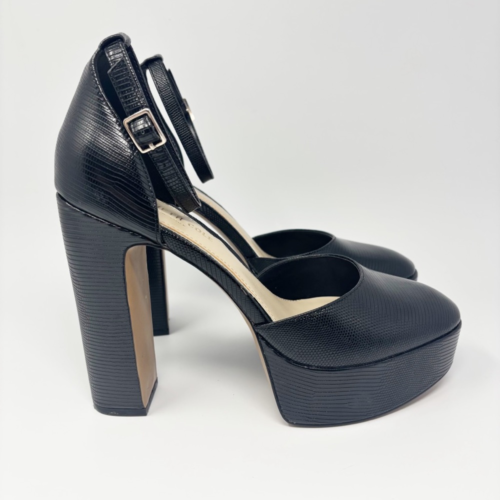 Kennth Cole Tatum Platform Pumps 10 - Picture 1 of 7